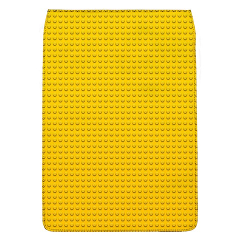 Yellow Lego Texture, Macro, Yellow Dots Background Removable Flap Cover (L) from ArtsNow.com Front