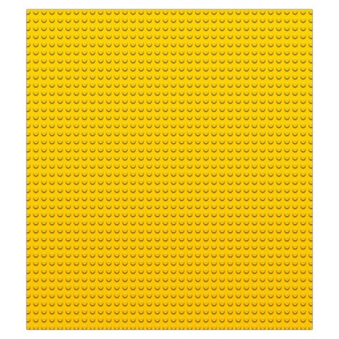 Yellow Lego Texture, Macro, Yellow Dots Background Drawstring Pouch (Medium) from ArtsNow.com Back