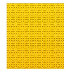 Yellow Lego Texture, Macro, Yellow Dots Background Duvet Cover Double Side (King Size) from ArtsNow.com Back