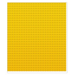 Yellow Lego Texture, Macro, Yellow Dots Background Duvet Cover Double Side (California King Size) from ArtsNow.com Front