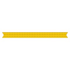 Yellow Lego Texture, Macro, Yellow Dots Background Short Sleeve V Hem