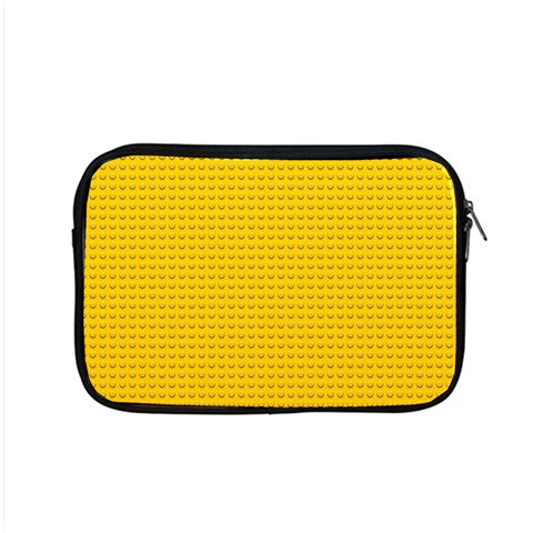 Yellow Lego Texture, Macro, Yellow Dots Background Apple MacBook Pro 15  Zipper Case from ArtsNow.com Front