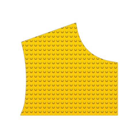 Yellow Lego Texture, Macro, Yellow Dots Background Women s Button Up Vest from ArtsNow.com Top Right