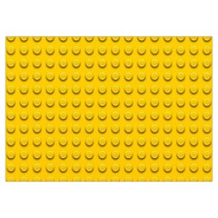 Yellow Lego Texture, Macro, Yellow Dots Background Everyday Shoulder Bag with Pouch Bag from ArtsNow.com Zipper Tail