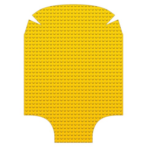 Yellow Lego Texture, Macro, Yellow Dots Background Luggage Cover (Medium) from ArtsNow.com Front