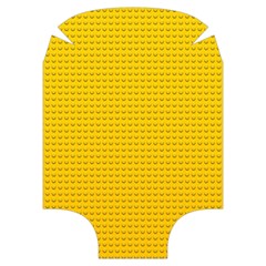 Yellow Lego Texture, Macro, Yellow Dots Background Luggage Cover (Medium) from ArtsNow.com Front