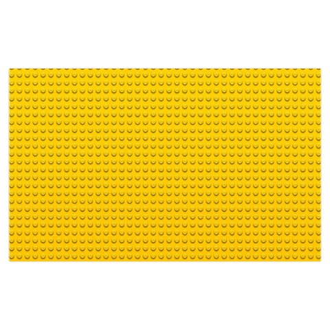 Yellow Lego Texture, Macro, Yellow Dots Background Kids  Hooded Rain Ponchos from ArtsNow.com Pocket Cover