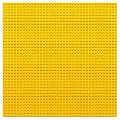 Yellow Lego Texture, Macro, Yellow Dots Background Kids  Hooded Rain Ponchos from ArtsNow.com Inside 4