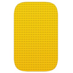 Yellow Lego Texture, Macro, Yellow Dots Background Waist Pouch (Small) from ArtsNow.com Front