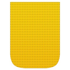 Yellow Lego Texture, Macro, Yellow Dots Background Waist Pouch (Small) from ArtsNow.com Front Pocket