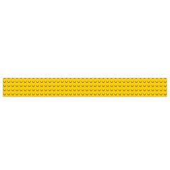 Yellow Lego Texture, Macro, Yellow Dots Background Waist Pouch (Small) from ArtsNow.com Bottom