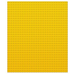 Yellow Lego Texture, Macro, Yellow Dots Background Belt Pouch Bag (Small) from ArtsNow.com Back Strap