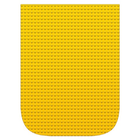 Yellow Lego Texture, Macro, Yellow Dots Background Waist Pouch (Large) from ArtsNow.com Front Pocket