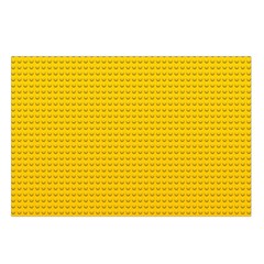 Yellow Lego Texture, Macro, Yellow Dots Background Belt Pouch Bag (Large) from ArtsNow.com Loop