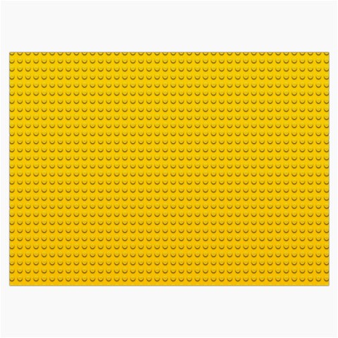 Yellow Lego Texture, Macro, Yellow Dots Background Roll Up Canvas Pencil Holder (L) from ArtsNow.com Front