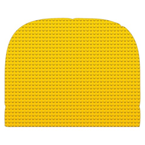 Yellow Lego Texture, Macro, Yellow Dots Background Make Up Case (Small) from ArtsNow.com Back