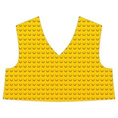 Yellow Lego Texture, Macro, Yellow Dots Background Kids  Midi Sailor Dress from ArtsNow.com Front Top