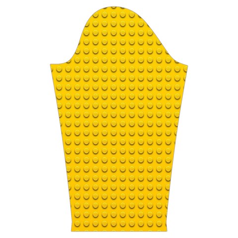 Yellow Lego Texture, Macro, Yellow Dots Background Kids  Midi Sailor Dress from ArtsNow.com Sleeve Left