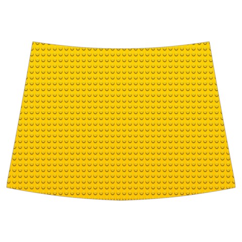 Yellow Lego Texture, Macro, Yellow Dots Background Kids  Midi Sailor Dress from ArtsNow.com Front Skirt