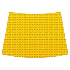 Yellow Lego Texture, Macro, Yellow Dots Background Kids  Midi Sailor Dress from ArtsNow.com Front Skirt