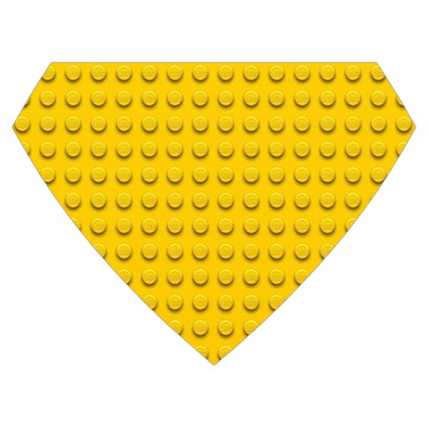 Yellow Lego Texture, Macro, Yellow Dots Background Kids  Midi Sailor Dress from ArtsNow.com Necktie Sticker