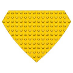 Yellow Lego Texture, Macro, Yellow Dots Background Kids  Midi Sailor Dress from ArtsNow.com Necktie Sticker