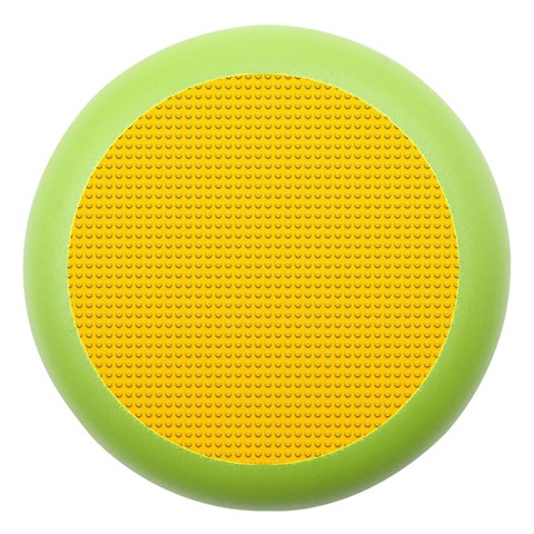 Yellow Lego Texture, Macro, Yellow Dots Background Dento Box with Mirror from ArtsNow.com Front