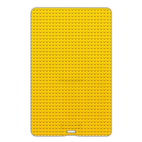 Yellow Lego Texture, Macro, Yellow Dots Background Name Card Style USB Flash Drive from ArtsNow.com Back