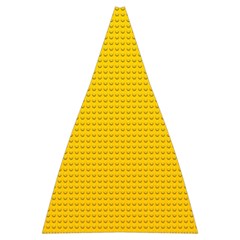 Yellow Lego Texture, Macro, Yellow Dots Background Automatic Folding Umbrella with Case (Large) from ArtsNow.com 13.71 x19.92  Umbrella - 9