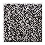 Zebra Skin, Vector Textures, White Black Background Tile Coaster