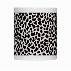 Zebra Skin, Vector Textures, White Black Background White Mug from ArtsNow.com Center