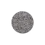 Zebra Skin, Vector Textures, White Black Background Golf Ball Marker