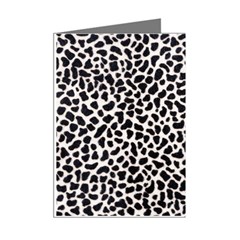 Zebra Skin, Vector Textures, White Black Background Mini Greeting Cards (Pkg of 8) from ArtsNow.com Right