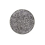 Zebra Skin, Vector Textures, White Black Background Hat Clip Ball Marker