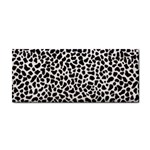 Zebra Skin, Vector Textures, White Black Background Hand Towel