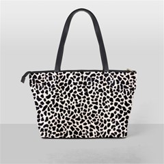 Zebra Skin, Vector Textures, White Black Background Classic Shoulder Handbag from ArtsNow.com Back