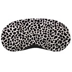 Zebra Skin, Vector Textures, White Black Background Sleep Mask