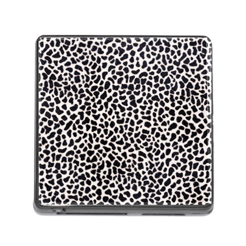 Zebra Skin, Vector Textures, White Black Background Memory Card Reader (Square 5 Slot) from ArtsNow.com Front