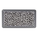 Zebra Skin, Vector Textures, White Black Background Memory Card Reader (Mini)