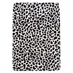 Zebra Skin, Vector Textures, White Black Background Removable Flap Cover (S)