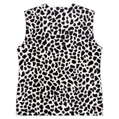 Zebra Skin, Vector Textures, White Black Background Women s Button Up Vest from ArtsNow.com Back