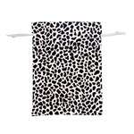 Zebra Skin, Vector Textures, White Black Background Lightweight Drawstring Pouch (S)