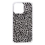 Zebra Skin, Vector Textures, White Black Background iPhone 14 Pro Max TPU UV Print Case