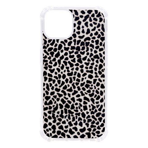 Zebra Skin, Vector Textures, White Black Background iPhone 13 TPU UV Print Case from ArtsNow.com Front