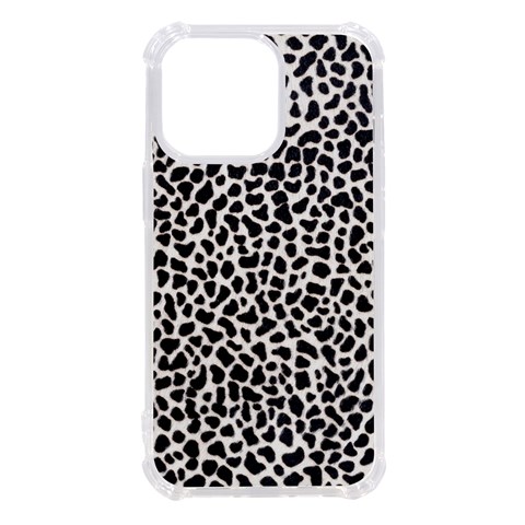 Zebra Skin, Vector Textures, White Black Background iPhone 13 Pro TPU UV Print Case from ArtsNow.com Front