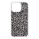 Zebra Skin, Vector Textures, White Black Background iPhone 13 Pro TPU UV Print Case