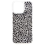 Zebra Skin, Vector Textures, White Black Background iPhone 15 Plus TPU UV Print Case