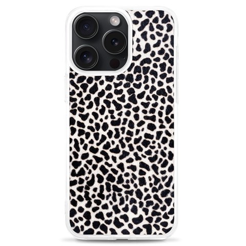 Zebra Skin, Vector Textures, White Black Background iPhone 15 Pro Max TPU UV Print Case from ArtsNow.com Front