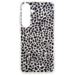 Zebra Skin, Vector Textures, White Black Background Samsung Galaxy S24 Ultra 6.9 Inch TPU UV Case