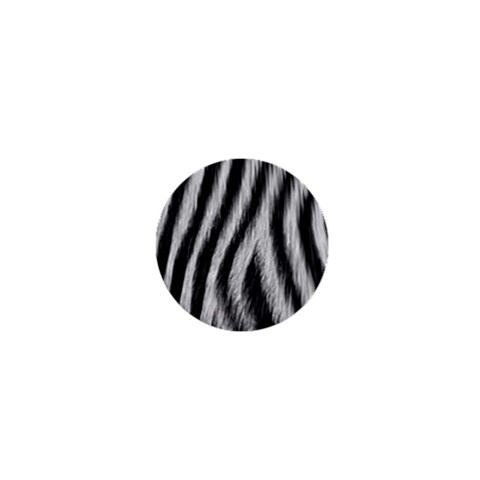 Zebra Texture, Zebra Wool, White Black Background 1  Mini Magnets from ArtsNow.com Front